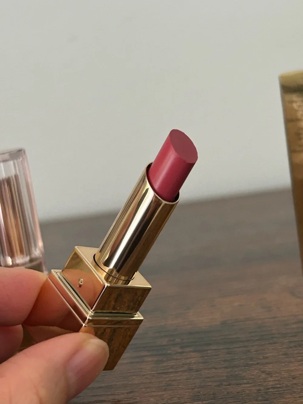 YSL Lipstick and Lancôme lip balm - 2pc mini size